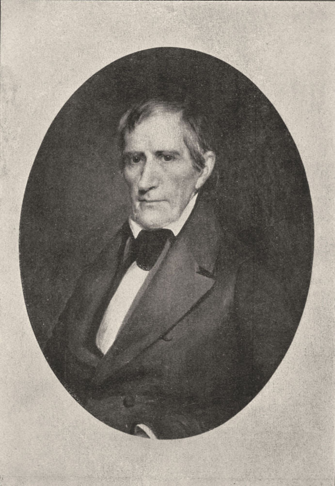 WILLIAM HENRY HARRISON. Ninth President of the United States 1907 old print